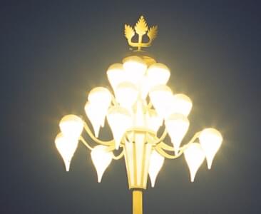 Led中華燈安裝凸顯富麗堂皇、高大上的景觀效果