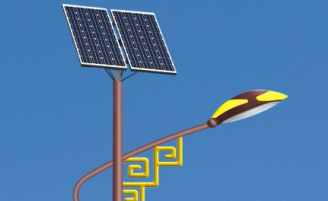 華可講解：Led太陽能路燈主要由哪些部件組成？